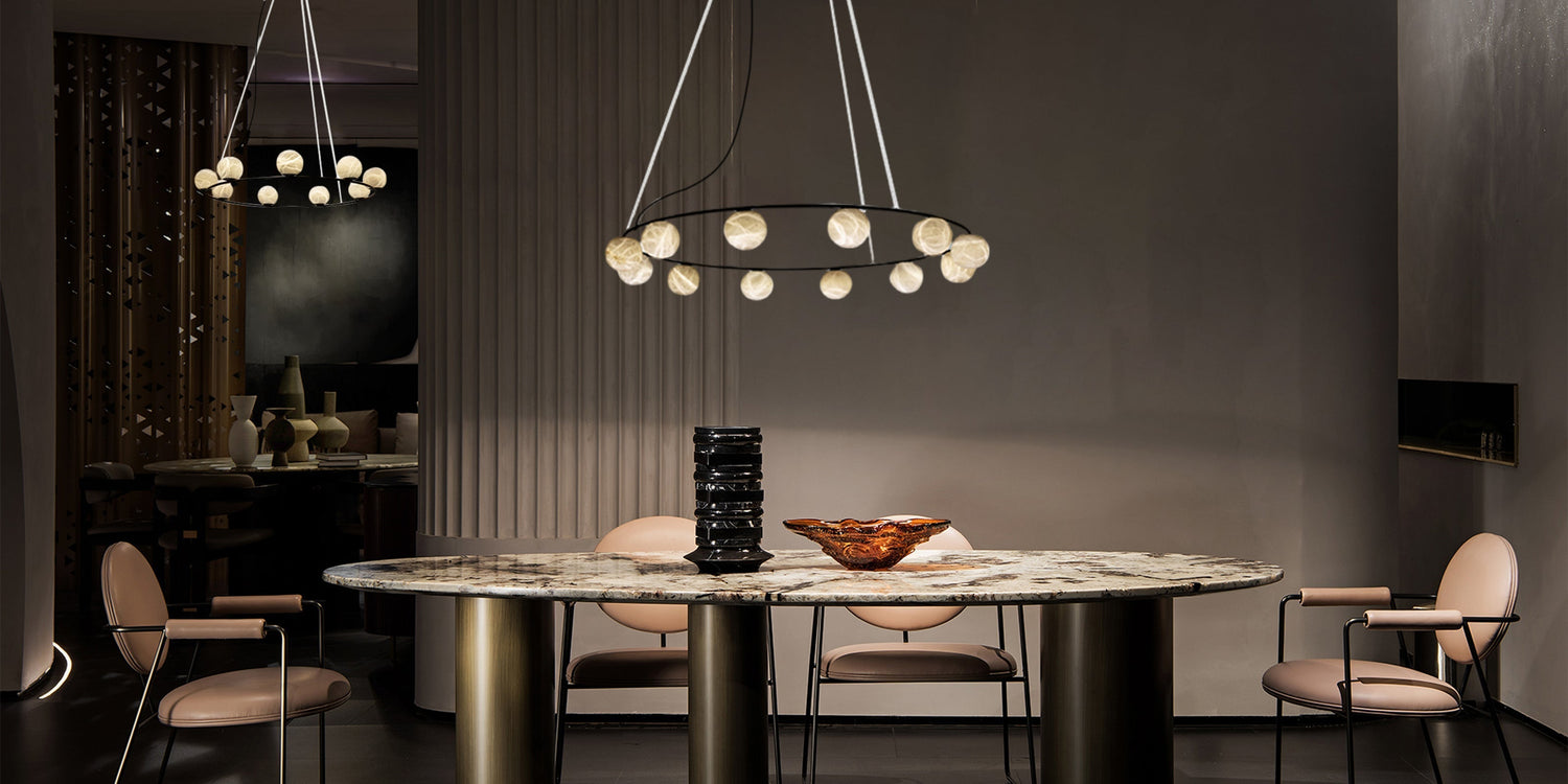 Is Alabaster Stone Valuable? The Timeless Allure of Alabaster in Luxury Lighting Design - LightsStory Chandeliers & Crystal Lighting - USA