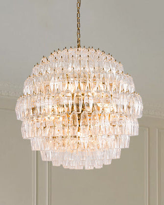 Vintage Murano Hand-Blown Globe Chandelier for Dining Room and Living Room