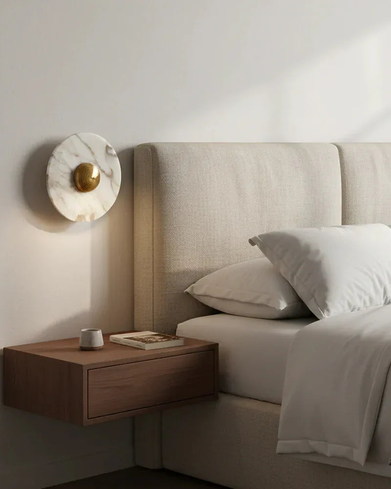 Modern LED Marble Round Chandelier 24" 32" Brushed Gold/Silver/Black Circle Frame Luxury Modern Chandelier