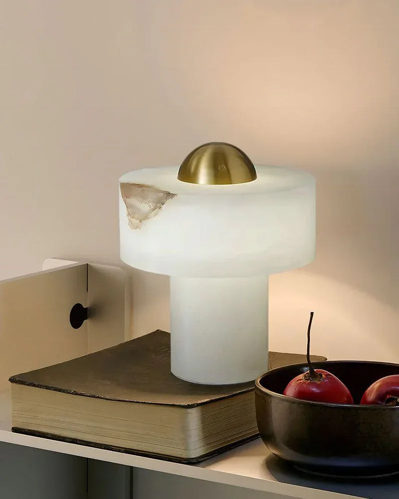 Natural Radiance Stone LED Alabaster Cosy Table Lamp for bedroom nightstands Modern Table lamp