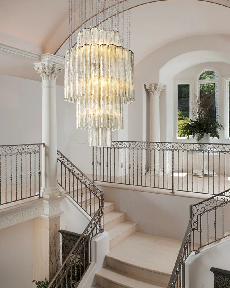 Irena Multi-Tier Round Chandelier – Modern Elegance for Grand Spaces American chandelier