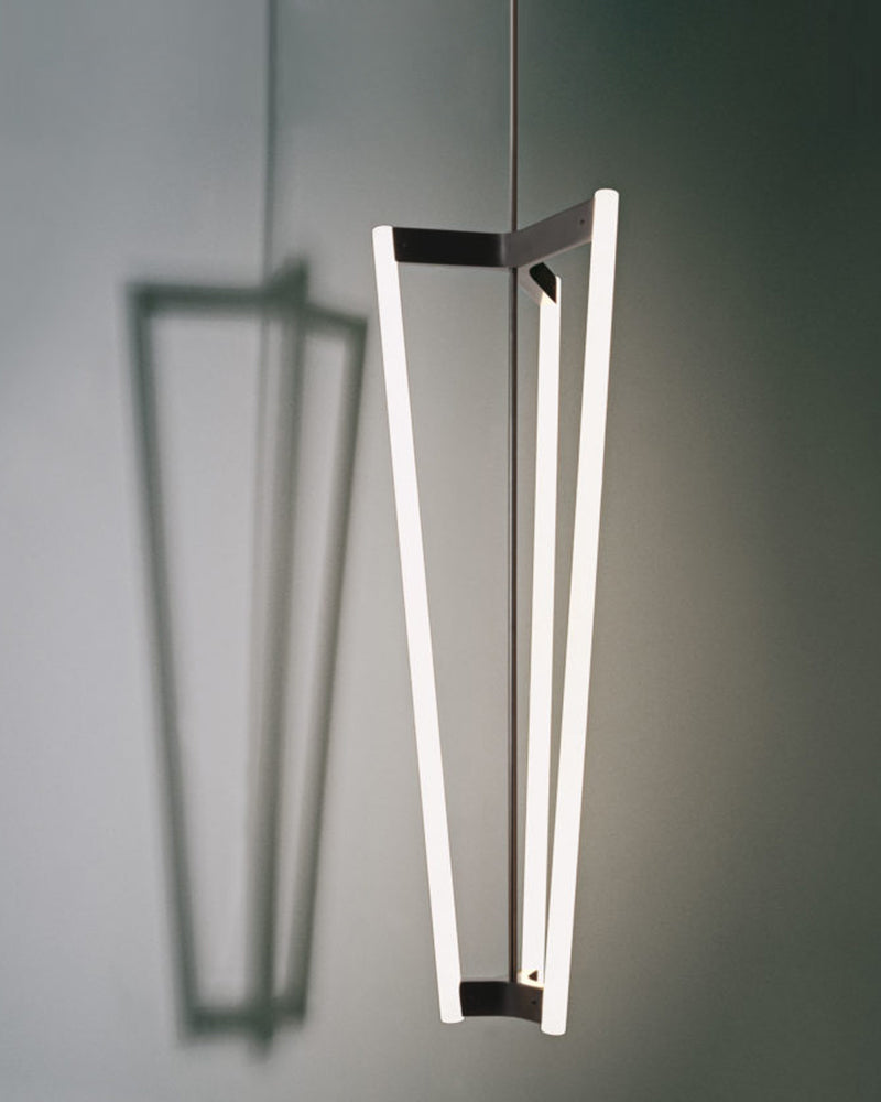 Pipeline Chandelier black