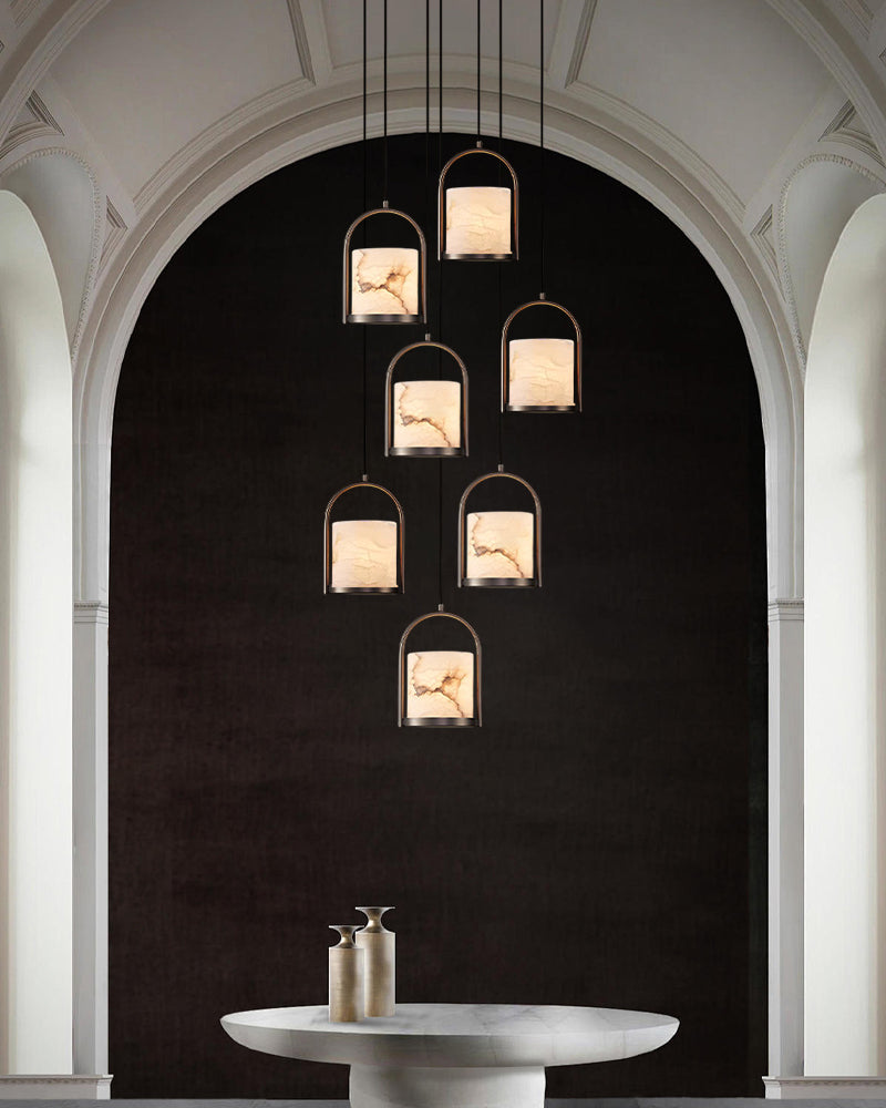 copper pendant light