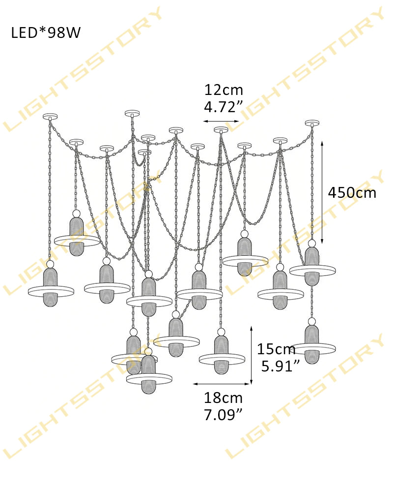 Alabaster Dual Tier Stacked Halo Disc Gold Cluster Pendant Light - Natural Spanish Alabaster, Lux Gold Trim - Living Rooms, Kitchen Islands & Dining Rooms