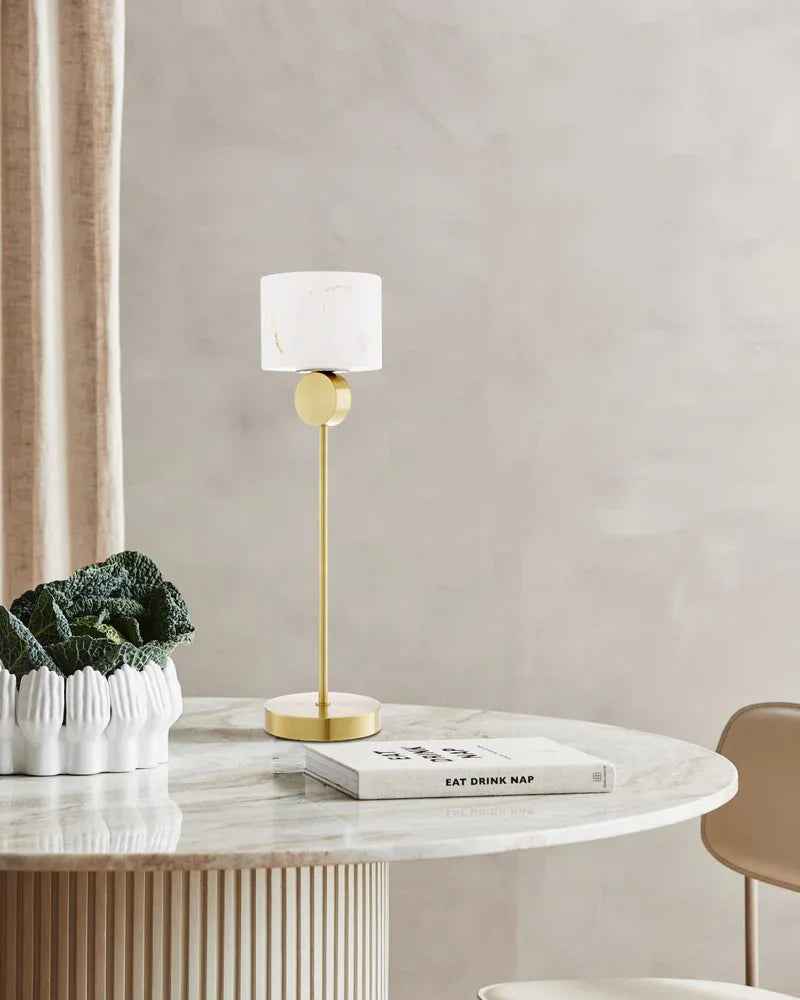Etruscan Series Interior Design Floor Lamp | Adjustable Metal Pole Natural Alabaster and Adjustable Metal, Black and Brass finish for Bedside tables and living room corners American standing floor lamp
