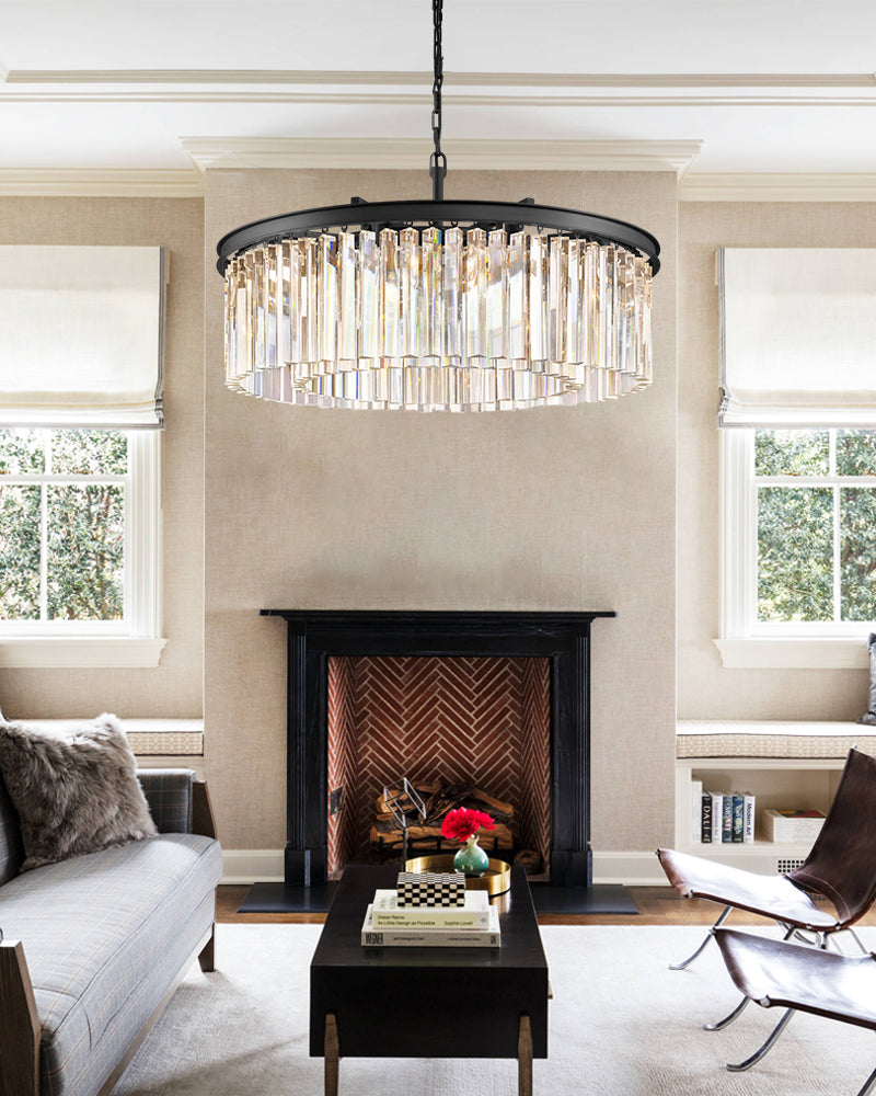 crystal rain chandelier