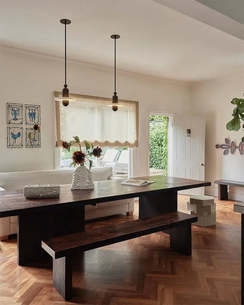 Alabaster Modern Marble Ring Pendant Light For Dining Room, Black/Brass Modern Pendant lamp