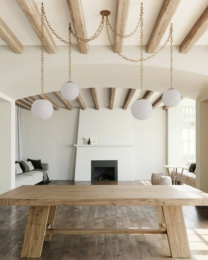 alabaster light pendant