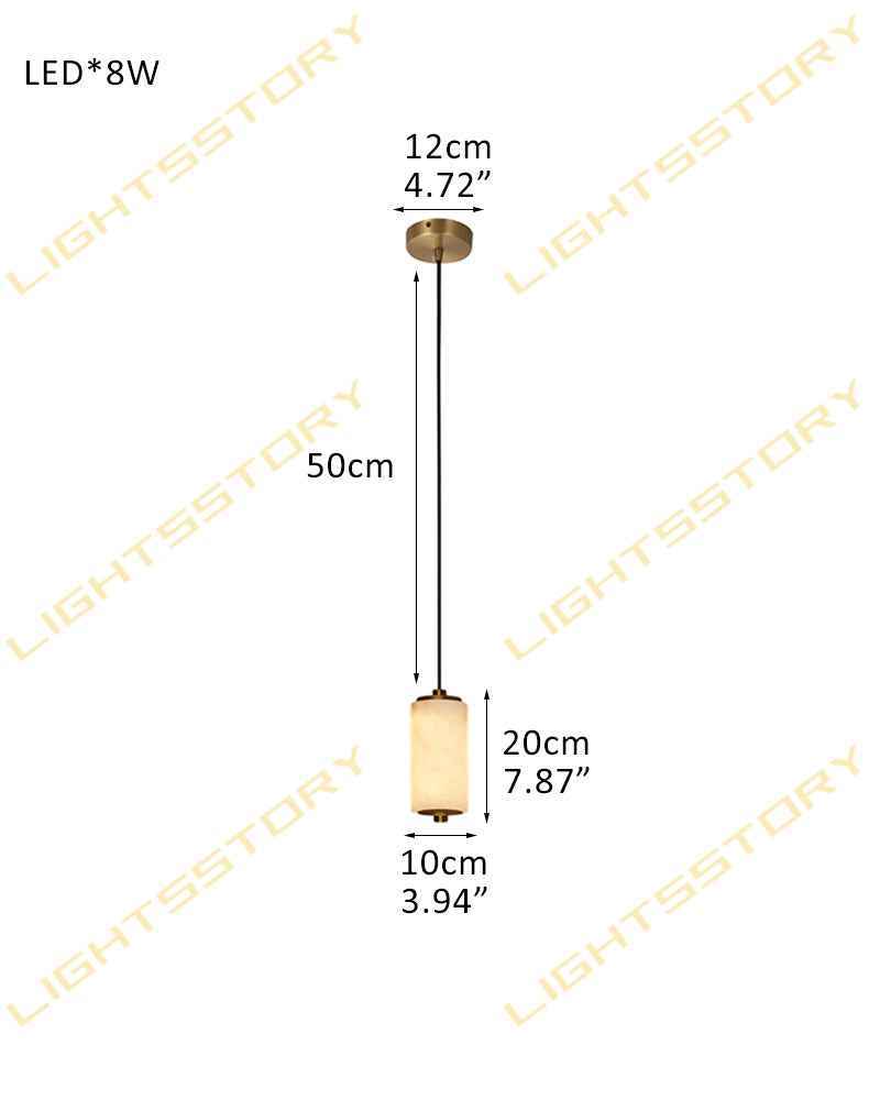 LightsStory Series Linear Chandelier | Natural Handmade Alabaster with Gold Metal Finish for Kitchens Island, Living Rooms and Bedrooms (Copy)