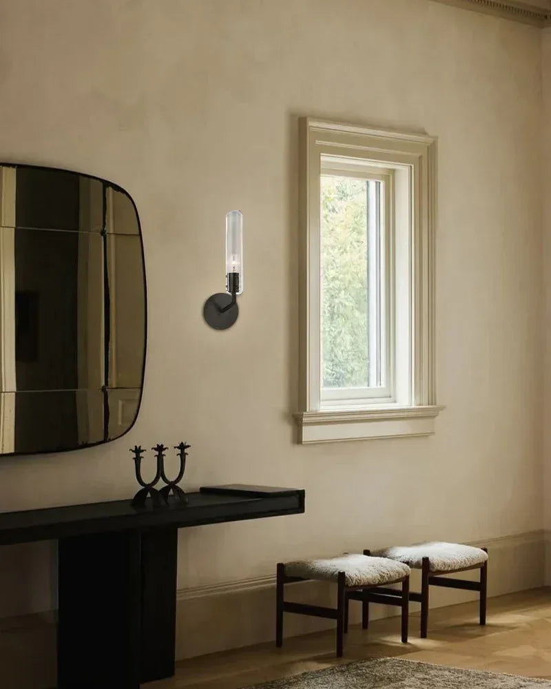 Rustic Forged Iron Casoria Two Tier Chandelier with Clear Glass Shade Use For Living Foyer American chandelier