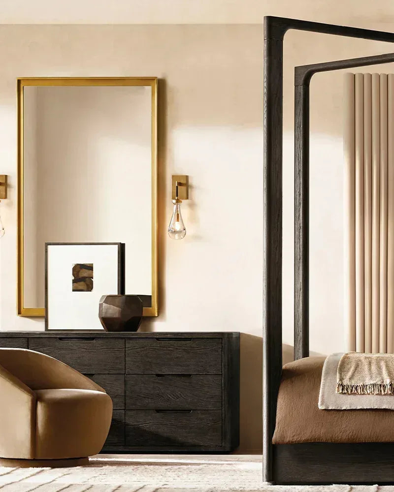 Modern Floating Crystal Raindrop Rectabgular Chandelier Wide 72" for Dining Room American chandelier