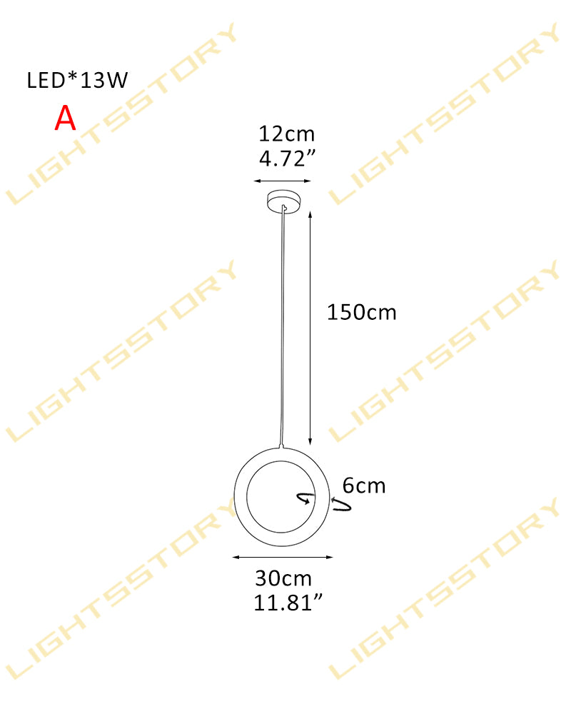 Elegant Stairwell Cluster Lighting LED Alabaste Circular Adjustable Pendant Light Fixtures