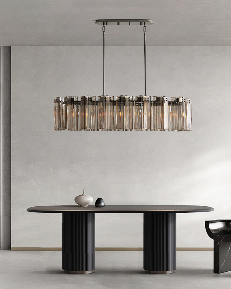 geometric chandelier