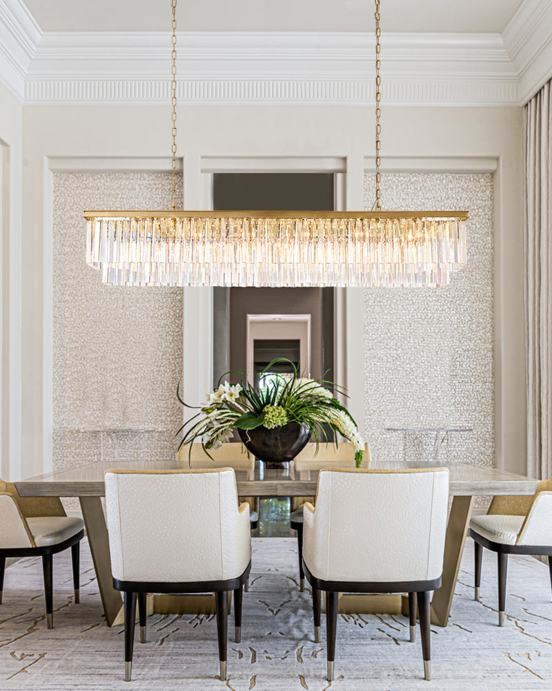 black foyer chandelier