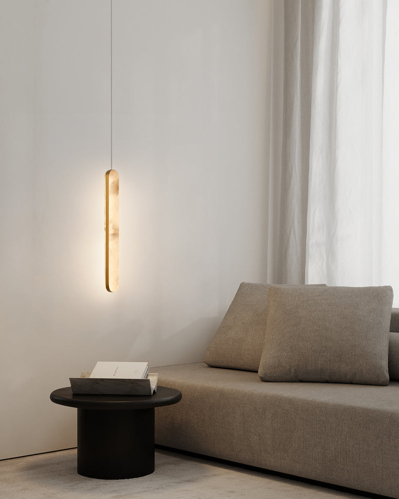 Cadiz LED Wide 2" Aged Brass/Black Indoor Mini Ceiling Pendant Lighting