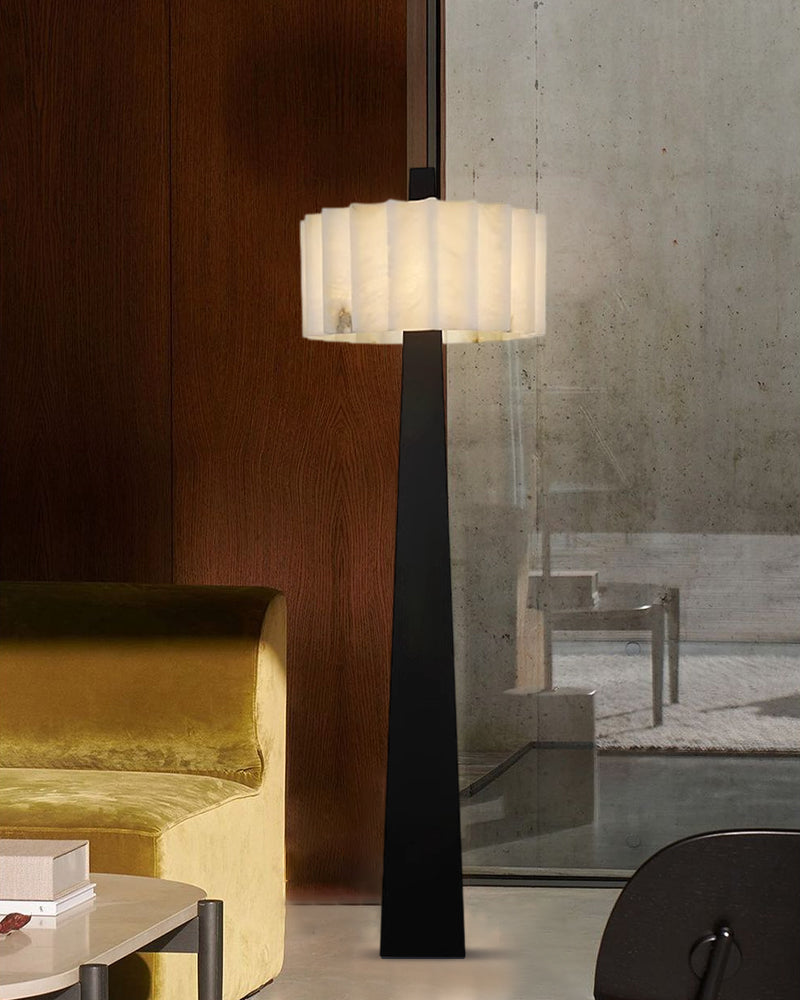 Alabaster Grandeur Floor Lamp