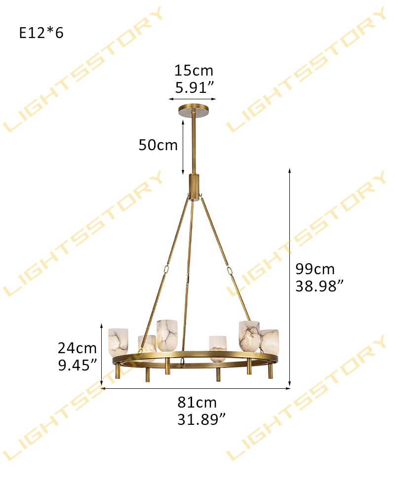 Lucian Alabaster Rectangle Wall Sconce - Serene White - Small