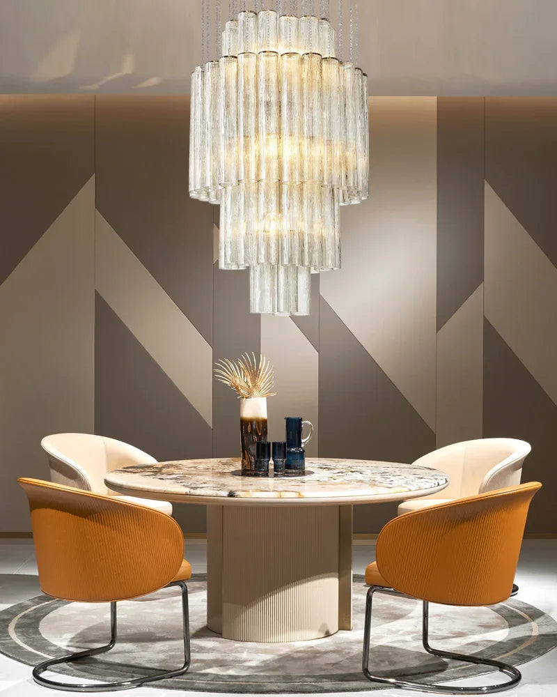 Irena Multi-Tier Round Chandelier – Modern Elegance for Grand Spaces American chandelier