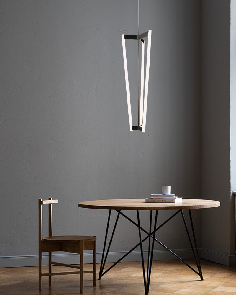 black pendant ceiling light