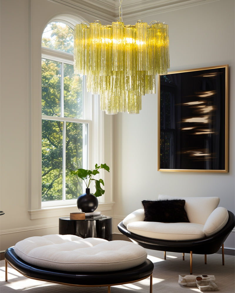Murano round chandelier