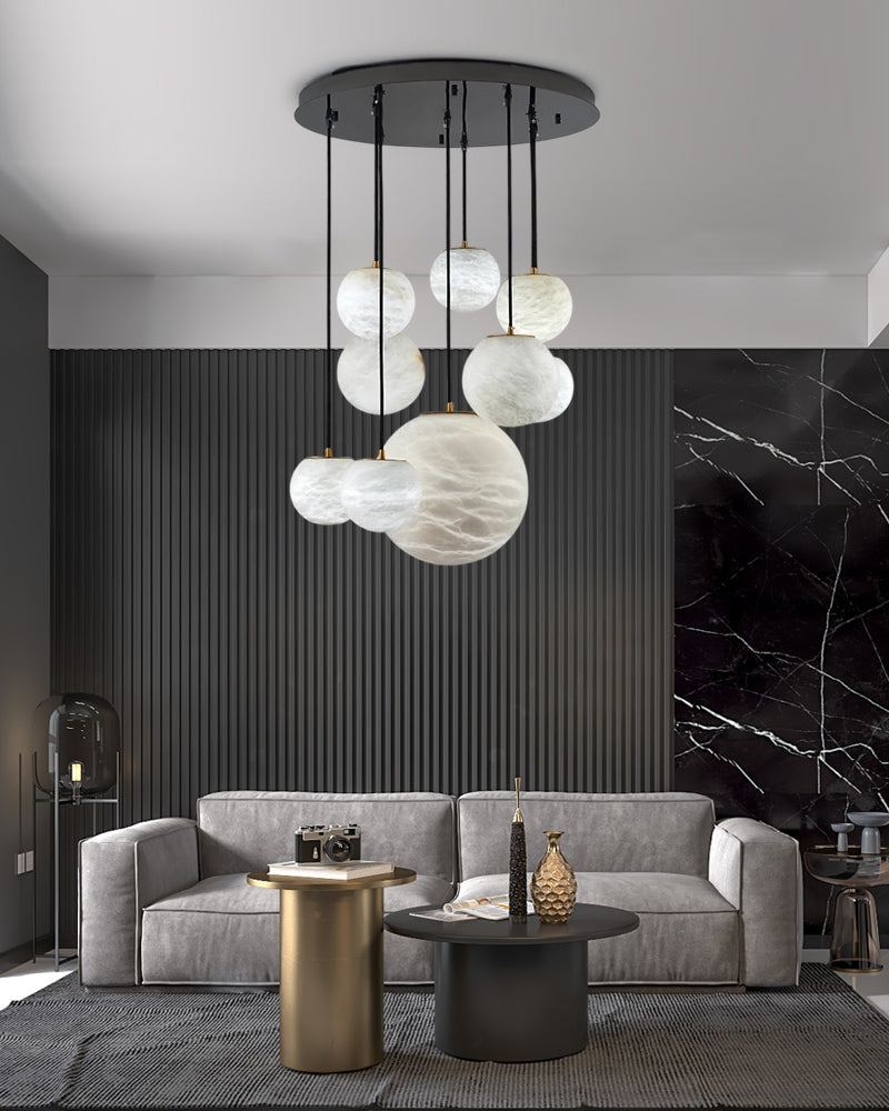 white marble chandelier lights for sale