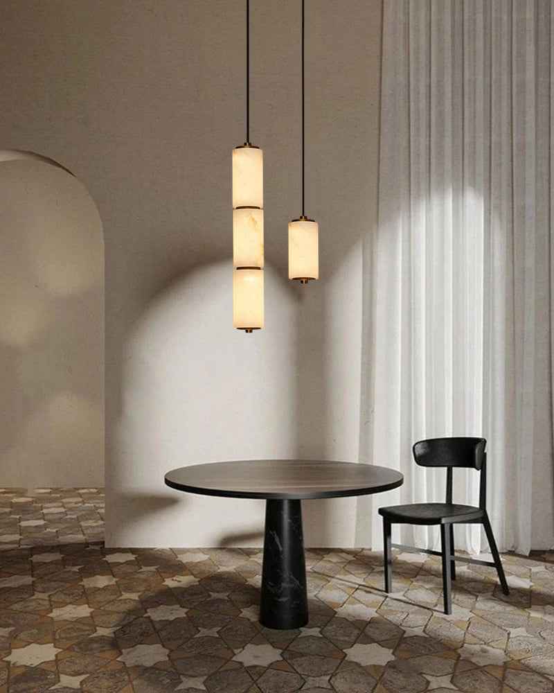 LightsStory Series Linear Chandelier | Natural Handmade Alabaster with Gold Metal Finish for Kitchens Island, Living Rooms and Bedrooms (Copy)