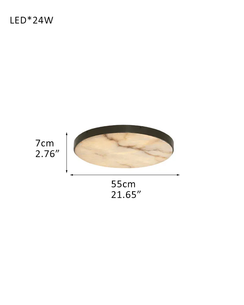 Anvers Luxe Cluster Dome Marble Ceiling Mount Light Fixture / Wall Sconces 8" 13" 21" for Dining room L-D20*H7CM D21.65"*H7.76" Black Modern Ceiling lamp