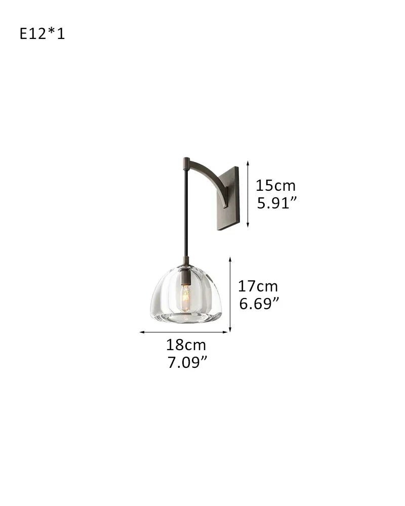 Dimple Crystal Glass Globe Rainfall Round Hemisphere Chandelier Brushed Black Steel W-L17"*W22*H40CM L7"*W8.7"*H16" Brass American chandelier