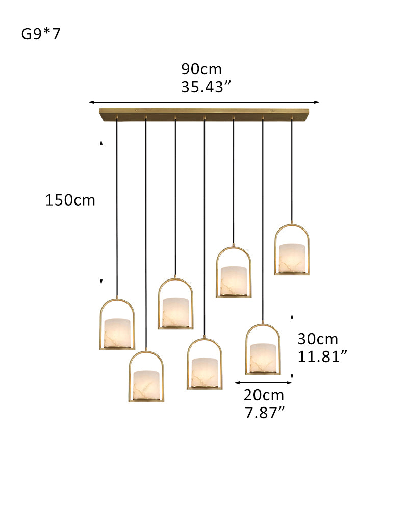 kitchen ceilng pendant alabaster light over sink