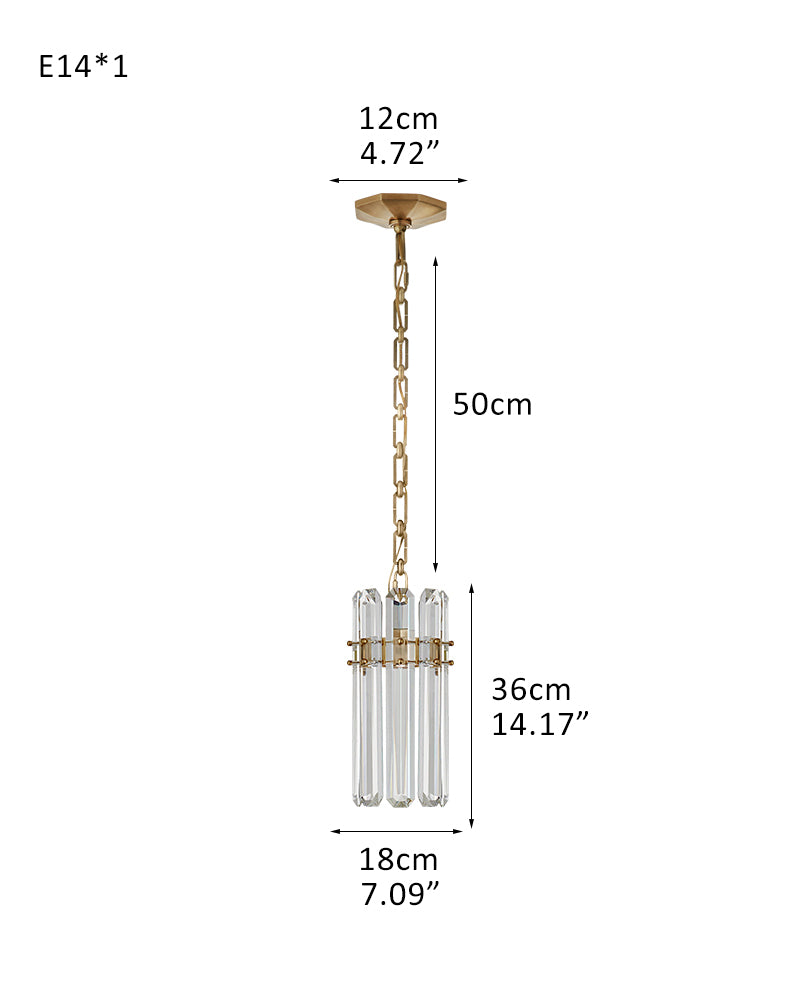 American light luxury Copper Candle Crystal Round Bonnington Chandelier 25“34”40" | 12/15/18-light