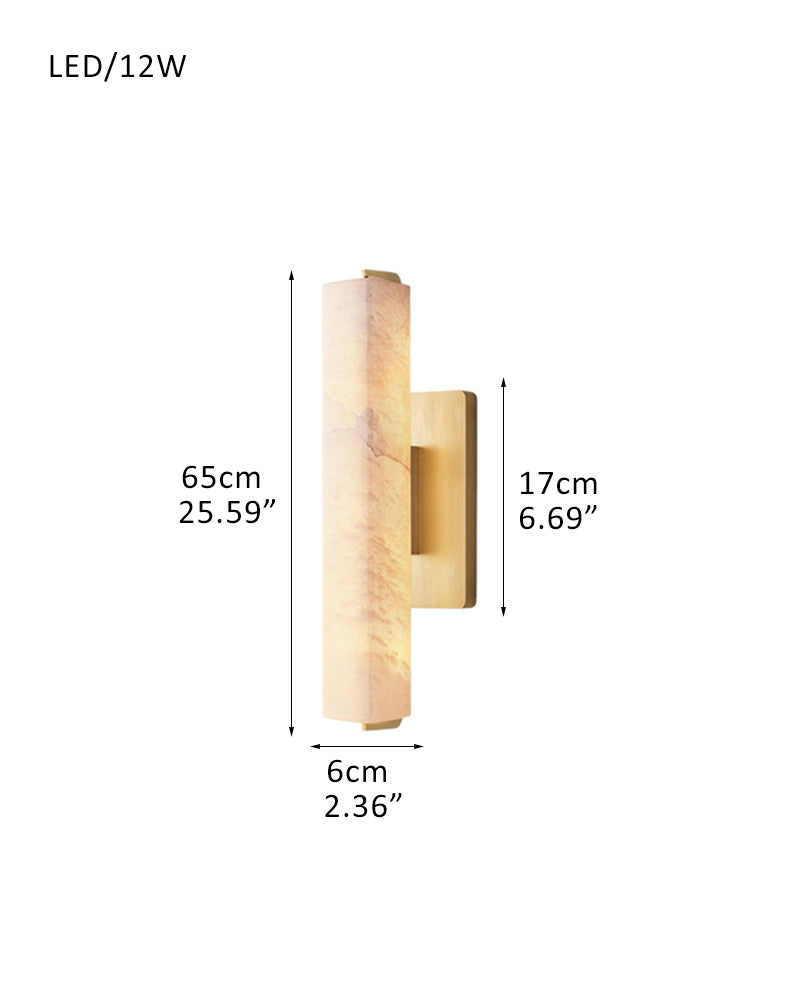 Audubon Single Wall Sconces Flush Mount Lamps 15in 19in 25in | Burnished Brass/Black