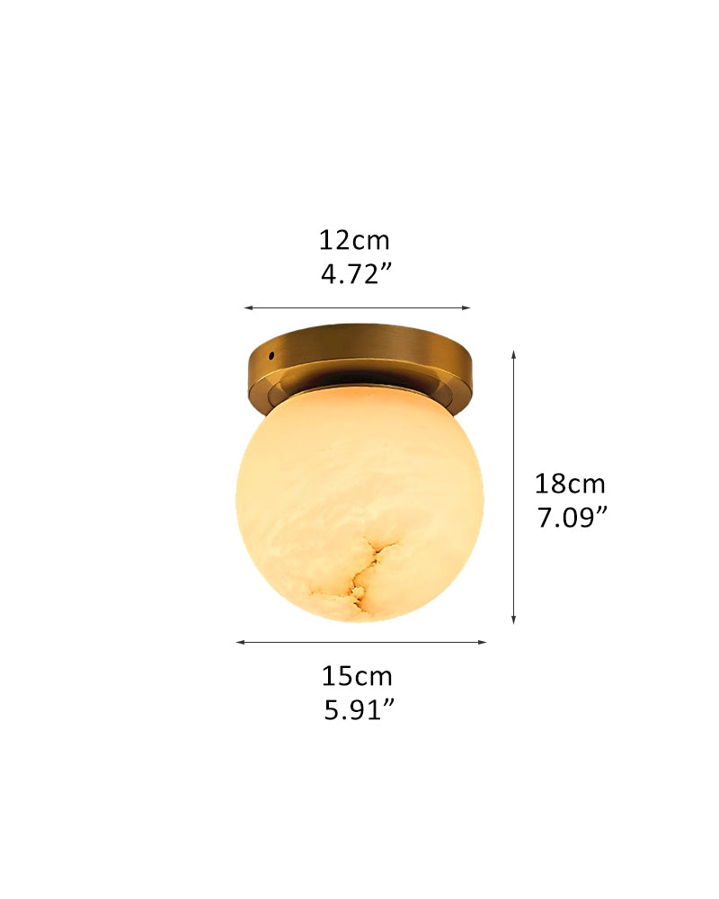 Modern flush mount ceiling light