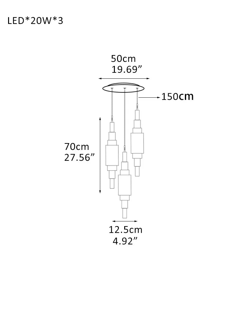 White Alabaster Cluster Pendant Lamp 28"H for home decor lighting fixture 3-Light-D12.5*H70CM D4.92"*H27.56"-R White + Brass Vintage Simple Pendant Lamp