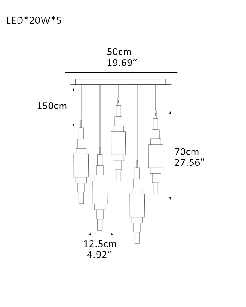 White Alabaster Cluster Pendant Lamp 28"H for home decor lighting fixture 5-Light-D12.5*H70CM D4.92"*H27.56"-S White + Brass Vintage Simple Pendant Lamp