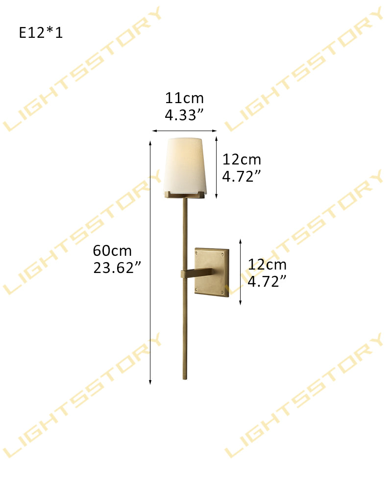 Pauillac Frabic Shade Round Chandelier 36" 48" 60" Lacquered Burnished Brass/Black W-L12*H60CM L4.72"*H23.62" Brass American chandelier