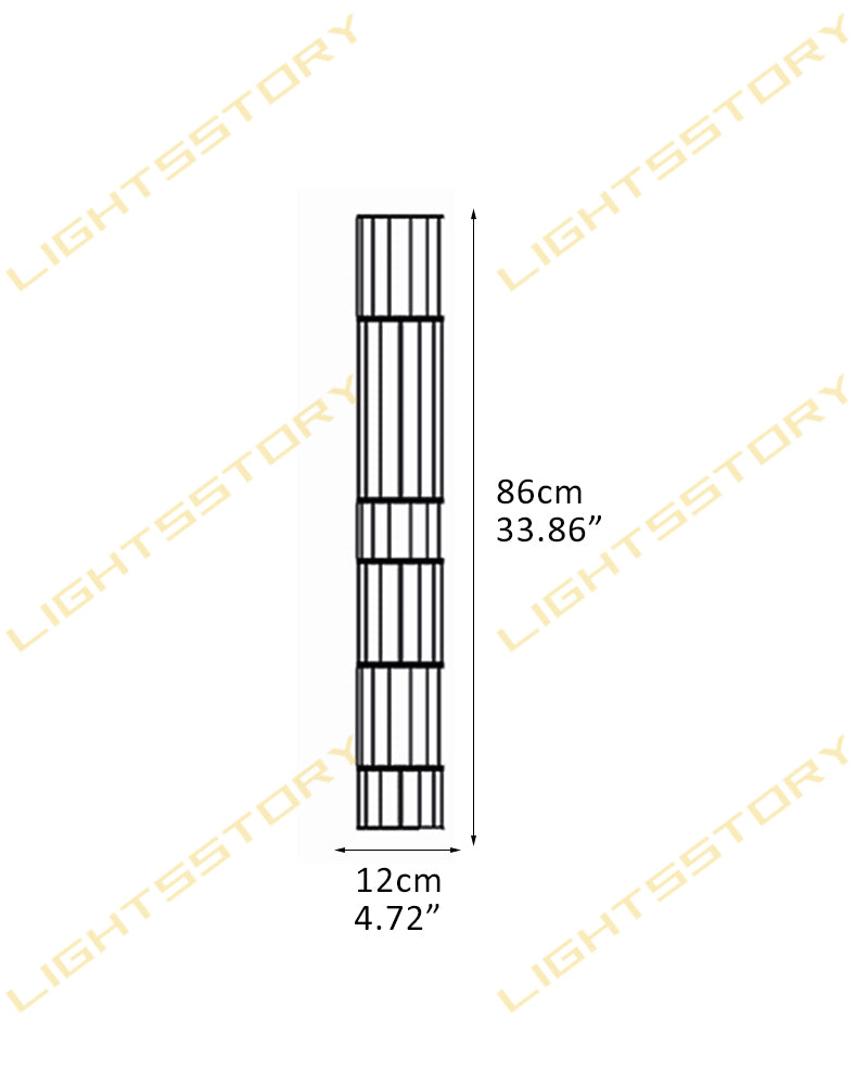 Modern Velathri Alabaster Linear High Standing Floor Lamp for Livring Room Corner