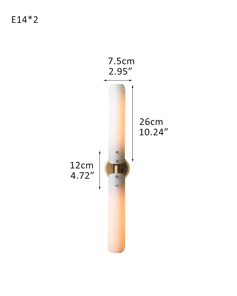 Platiere Circular Flush Mount Ceiling Wall Ssonces Collection Wide 27" | Lacquered Burnished Brass/Black Double-D7.5*H26CM D2.95*H10.24"-B White + Brass Modern Art Design Wall Lamp