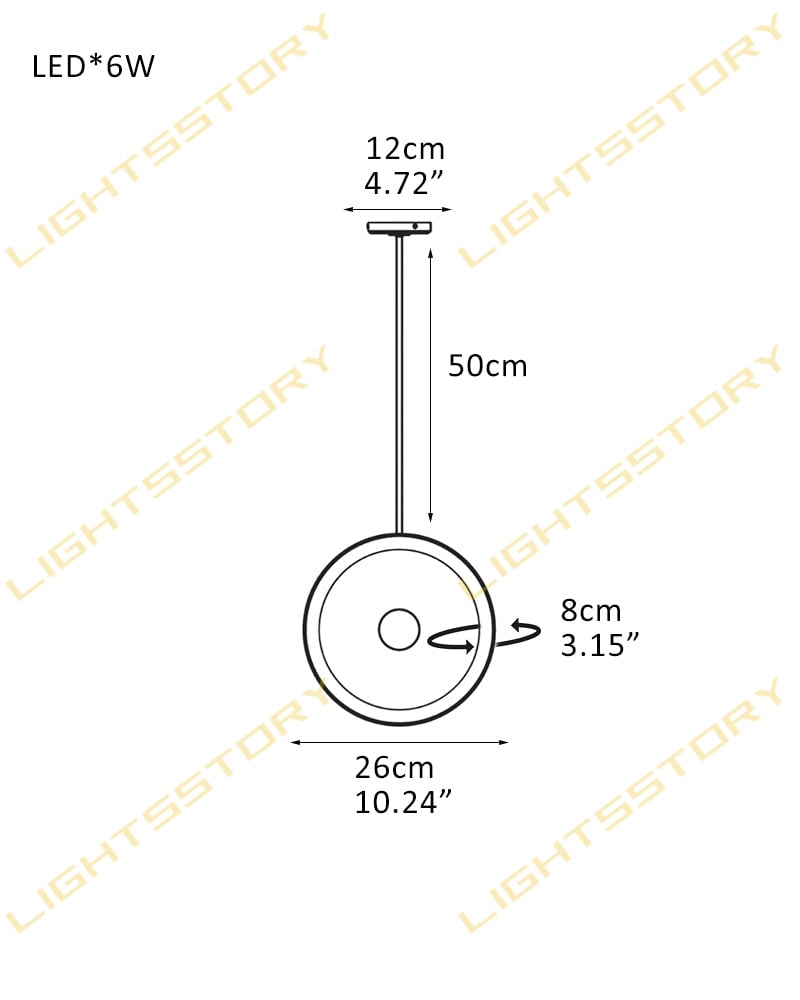 Lausanne Disc Alabaster Cluster Chandelier. Round Cluster Diffusers. Metal Rod Framework in Aged Brass and Black finish for Kitchen Islands, Entryways, and Dining rooms 1 light-D26*H8CM D10.24"*H3.15" Modern Pendant lamp