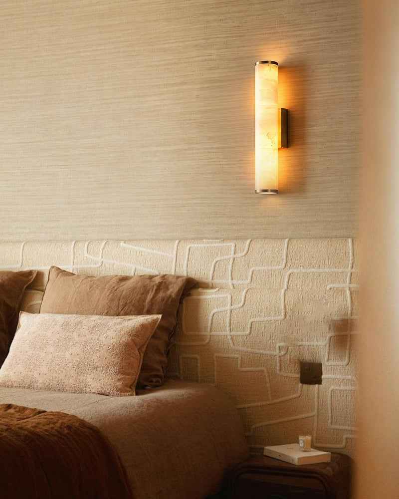 LightsStory Curated Alabaster Wall Sconce - Linear Natural Marble (Copy)