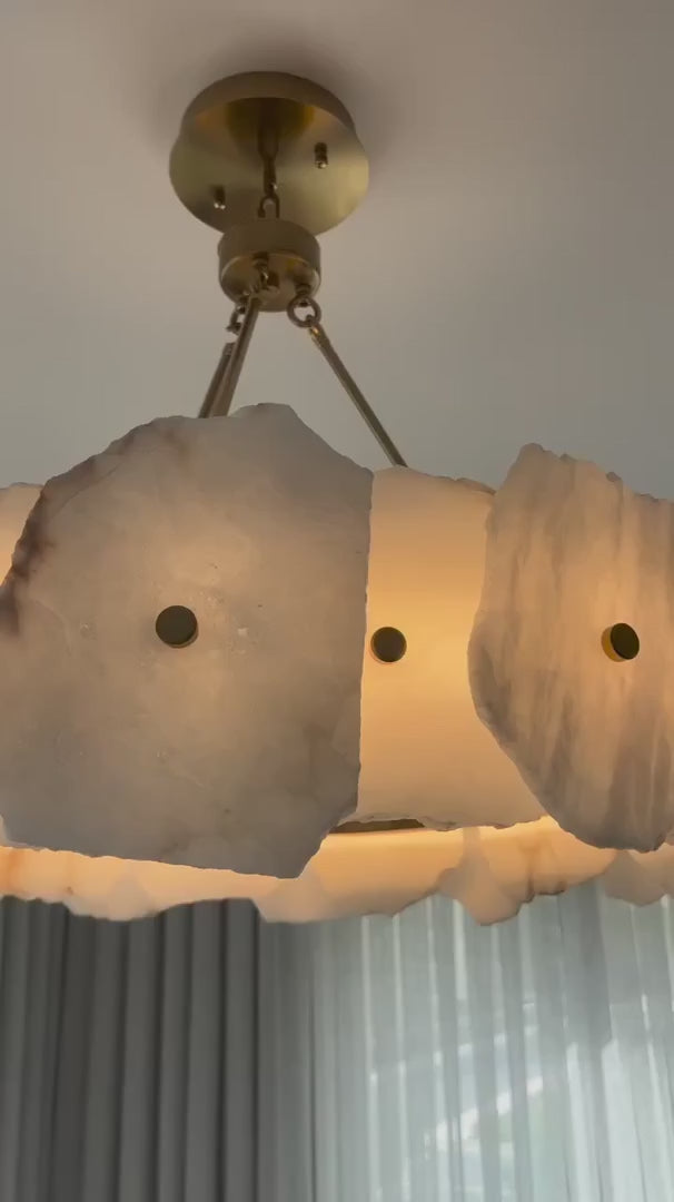 brushed gold ceiling lights