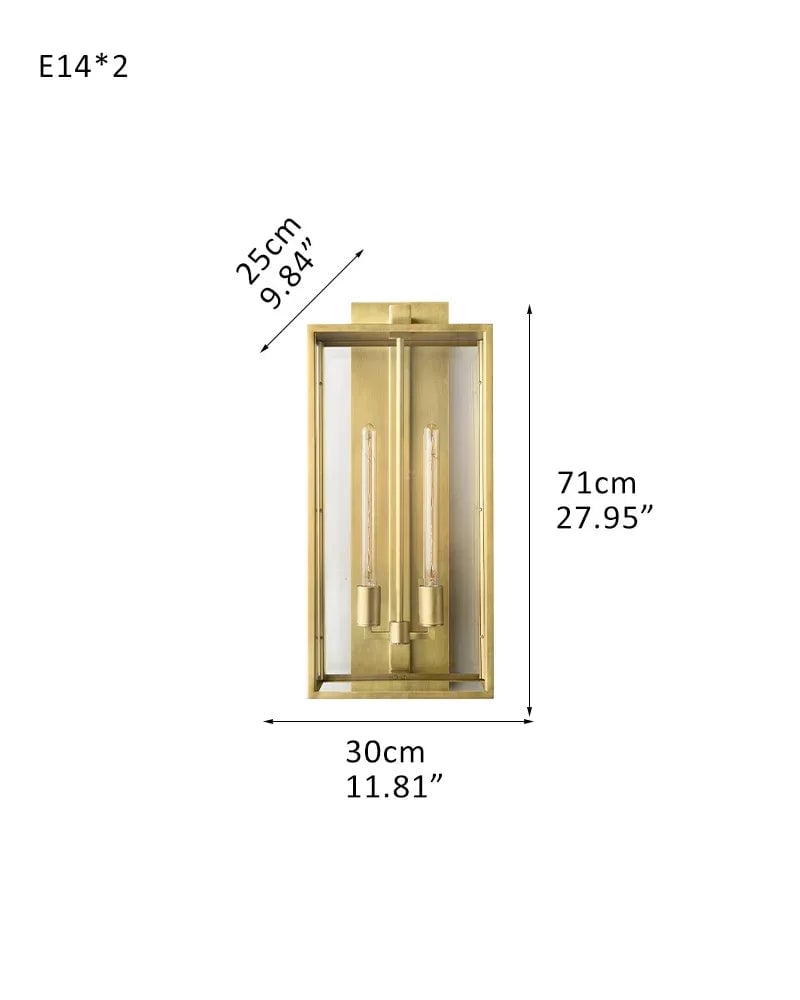 Rockport Series Geometric Chandelier | Geometric Lantern Tempered glass and sleek metal frame, Brushed brass and black steel for Grand entryways and dining rooms W-L30*W25*H71CM L11.81“*W9.84"*H27.95" Gold American Vintage chandelier lamp