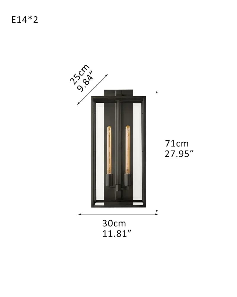 Rockport Series Geometric Chandelier | Geometric Lantern Tempered glass and sleek metal frame, Brushed brass and black steel for Grand entryways and dining rooms W-L30*W25*H71CM L11.81“*W9.84"*H27.95" Black American Vintage chandelier lamp