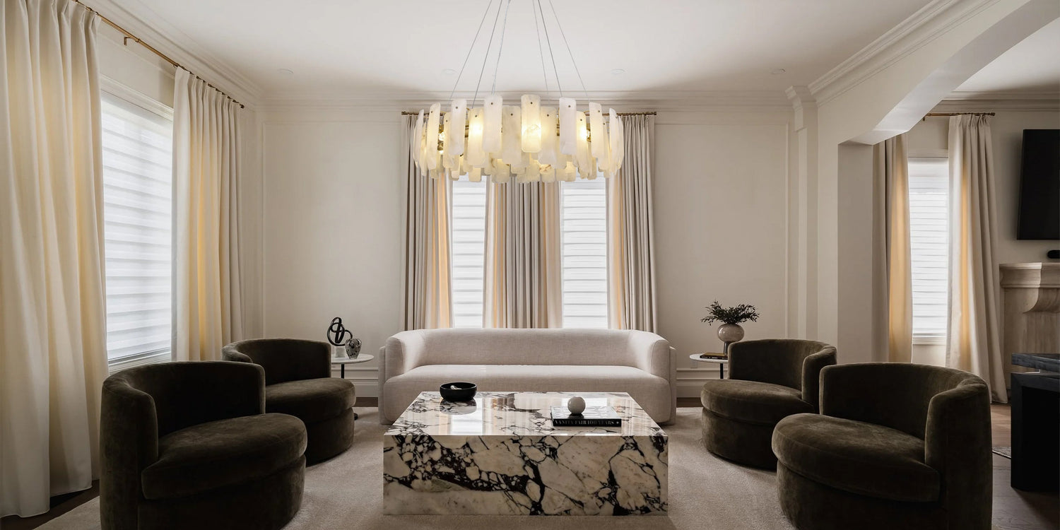 chandeliers for living room