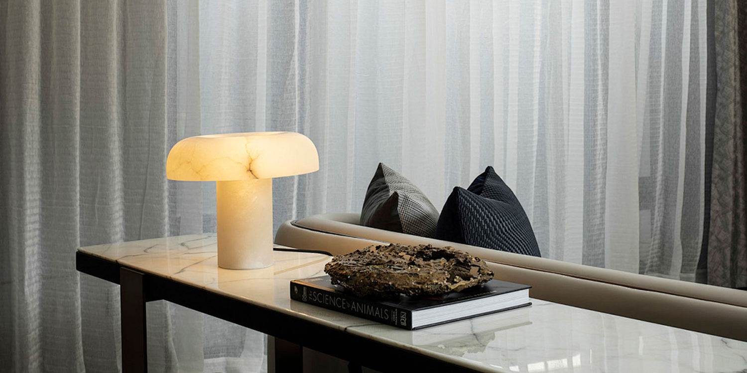 Small Table Lamps, Big Impact Designing with Light in Tiny Areas