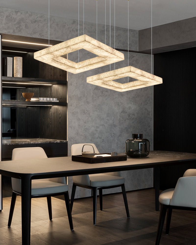 How to Style Your Home with Square Pendant Lights