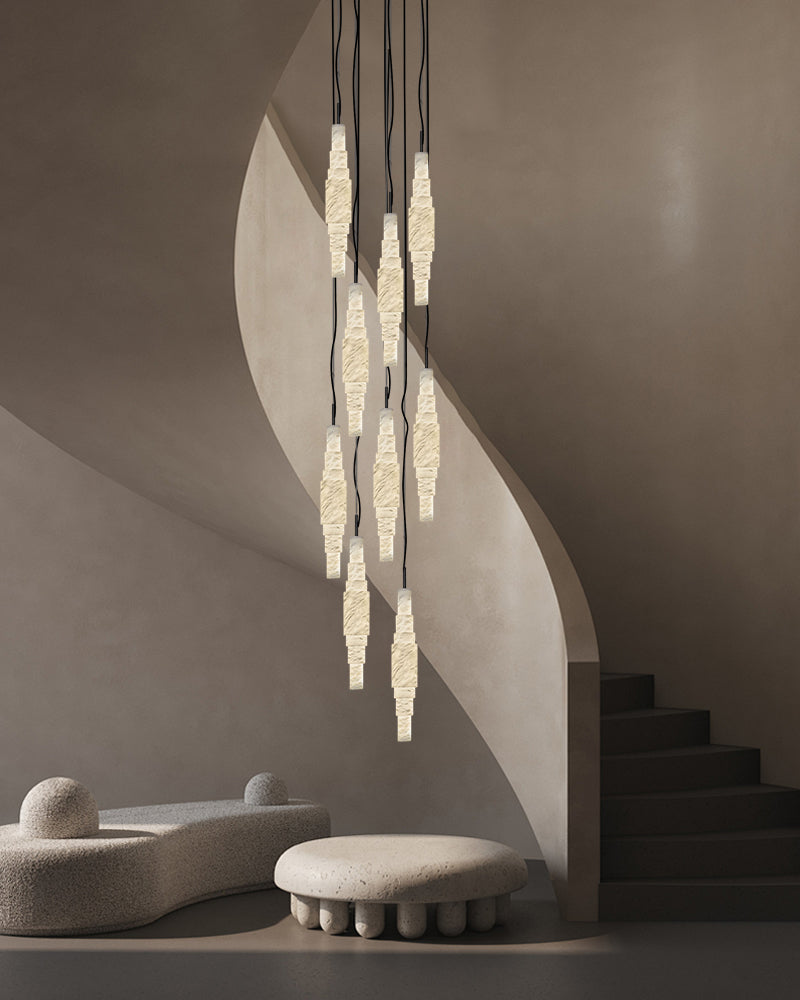 marble pendant ceiling lights for staircase