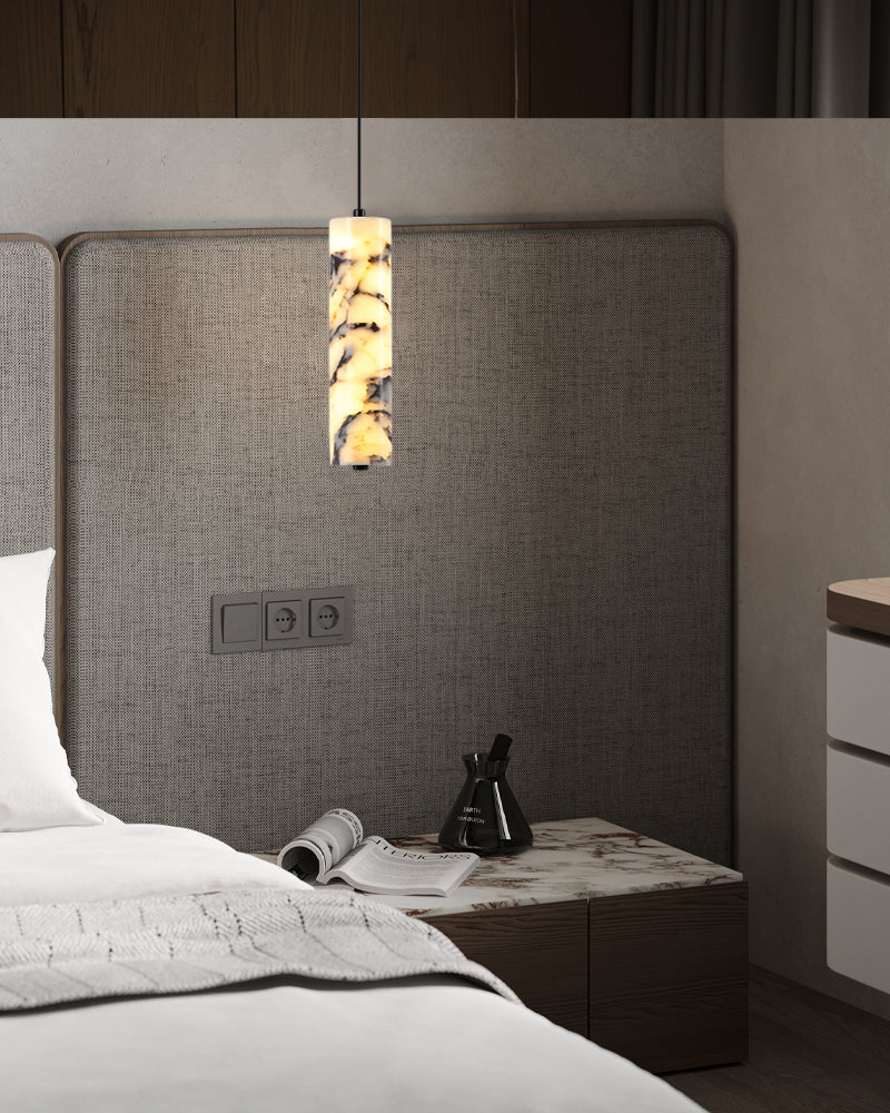 Modern Luxury LED Marble Linear Suspension Light Wide 36" 48" 60" for Kitchen Island Luxury Modern Chandelier