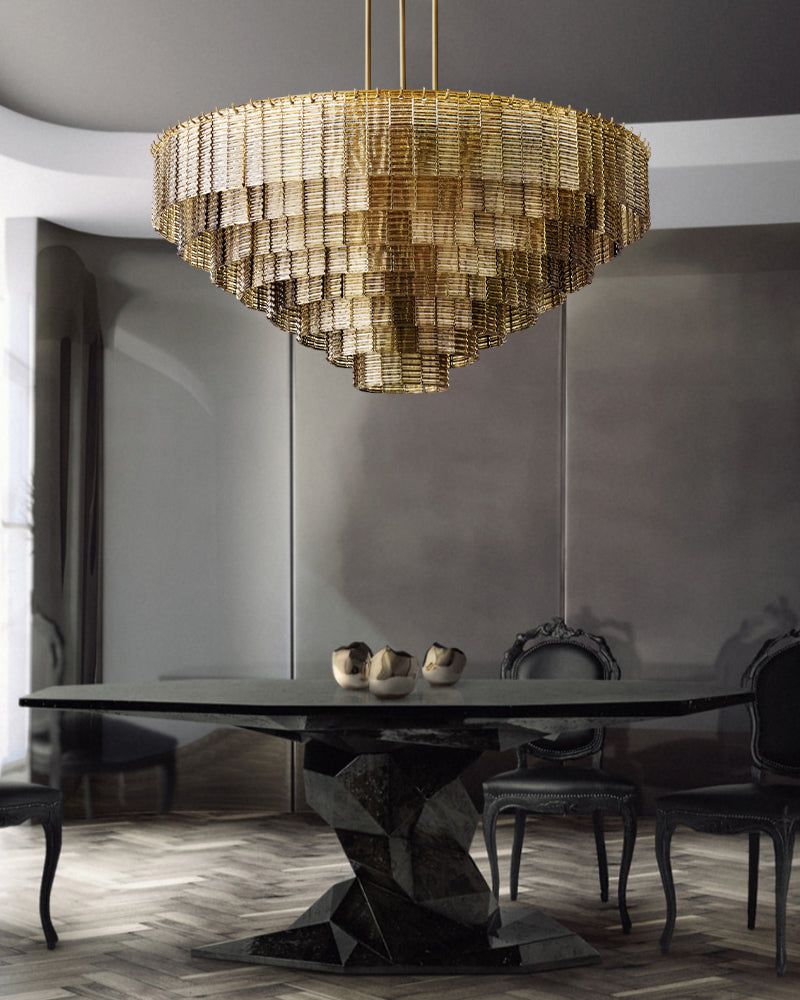 chandelier glass lampshade