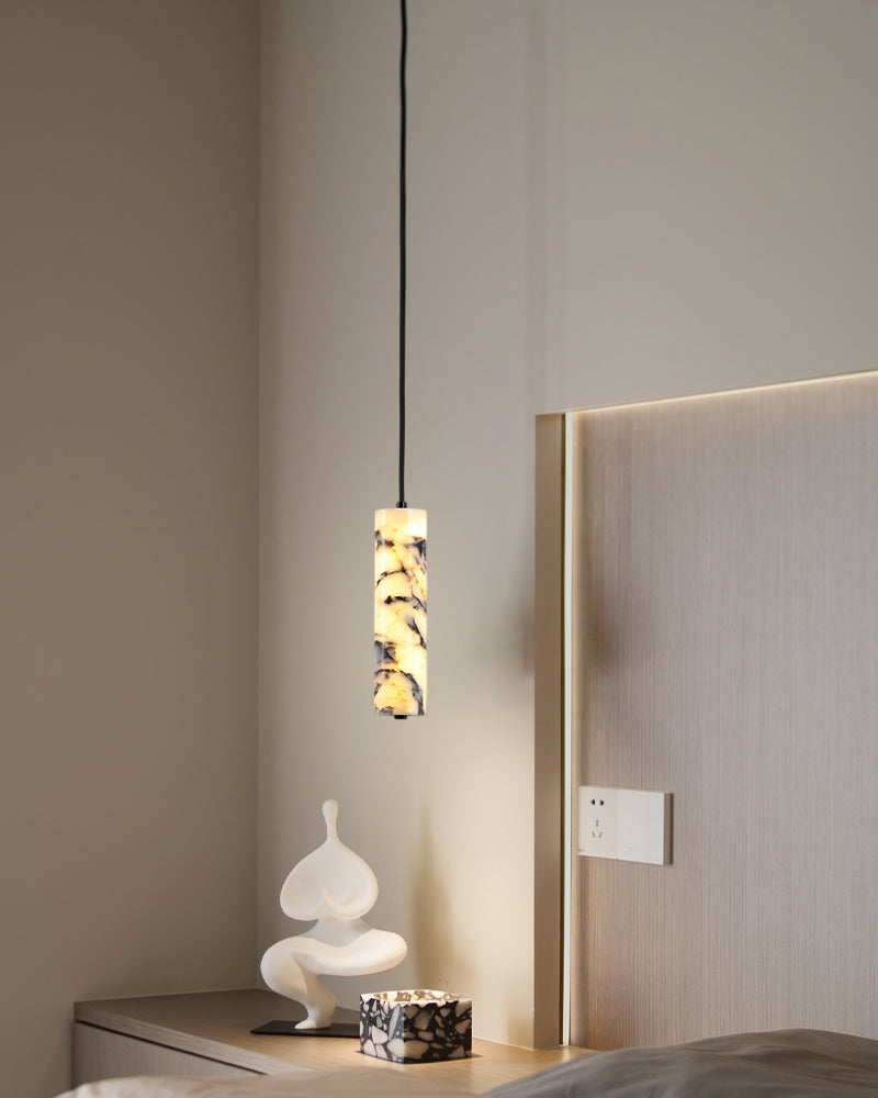 Modern Luxury LED Marble Linear Suspension Light Wide 36" 48" 60" for Kitchen Island Luxury Modern Chandelier