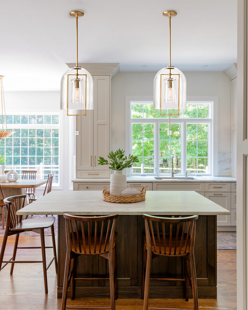 lamps plus chandeliers for kitchen island